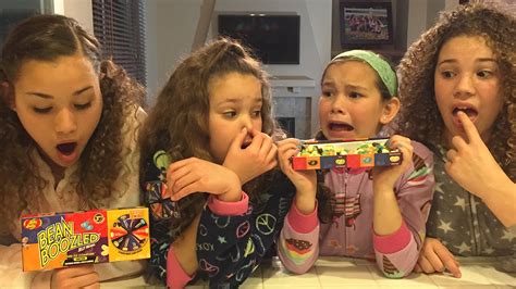 The Bean Boozled Challenge Haschak Sisters Youtube