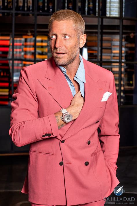 Entrepeneur and designer lapo elkann in the living room of his milan apartment, which was renovated and decorated with studio natalia bianchi; Hublot Big Bang Millennial Pink And Zenith Defy El Primero ...