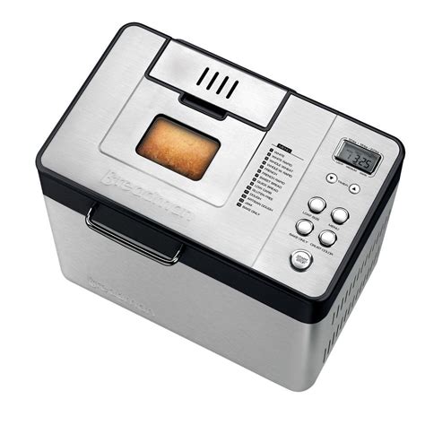 Personal recipe the breadman ultimate plus bread maker has 5 personal recipe memory cycles. Breadman Pro 2 lb. Bread Maker-BK1050S - The Home Depot