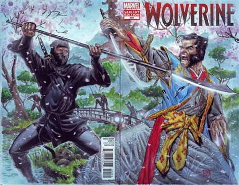 Wolverine 300 Painted Cover By Edgar Tadeo In Steve Nelsens Art
