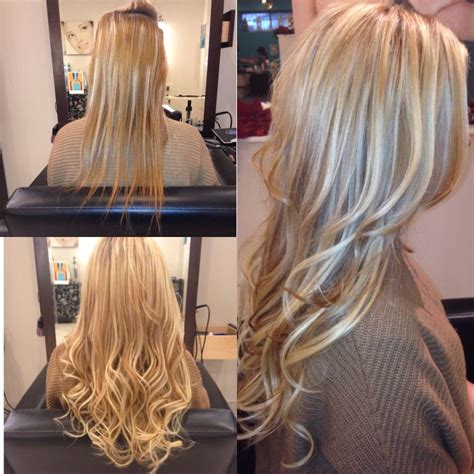 Natural hair extensions blend better with your own hair. Gotta luv blonde hair extensions | Hair extensions ...