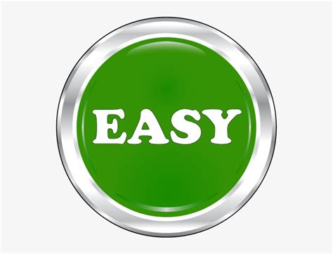 Easy Button Png Orocash Transparent Png 595x594 Free Download On