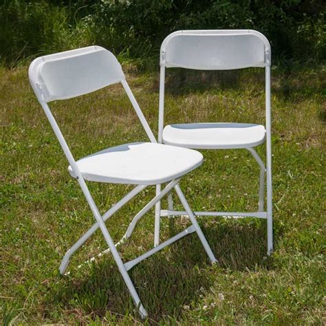 White Folding Chairs Abb Moonwalk Rentals
