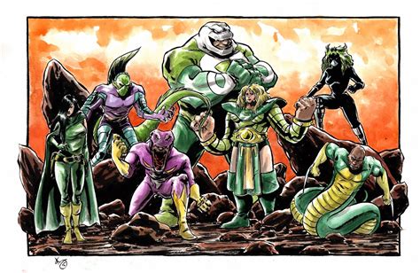 Marvel Facts The Serpent Society