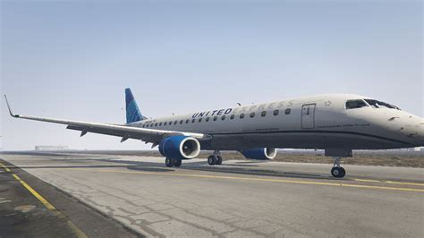 Embraer E175 Unitedexpress Livery Gta 5 Mods