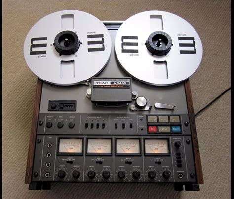 A recording studio is incomplete without a multitrack recorder. TEAC A- 3440 4 TRACK REEL TO REEL TAPE RECORDER | in ...