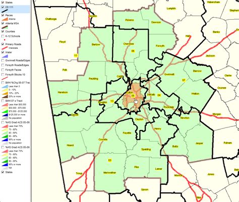 Atlanta Cd 111 Demographic Patterns And Trends