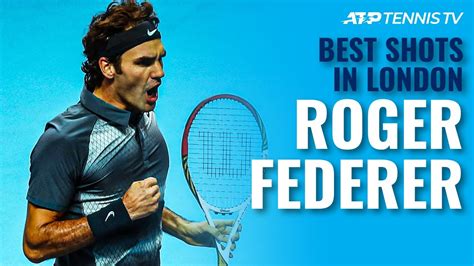 Roger Federer Best Atp Finals Shots In London Youtube