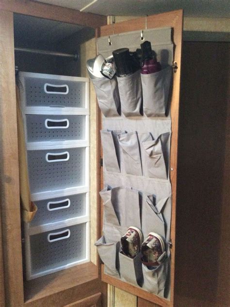 54 Easy Rv Closet Organization Hacks You Need To Know Camper