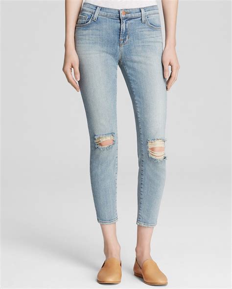 J Brand Jeans Mid Rise Crop In Dropout Women Bloomingdale S J