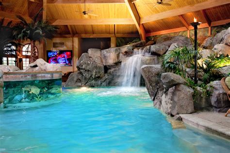 Private Residence Tropical Pool Cincinnati By Shehan Pools Houzz