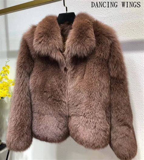 Buy High Quality Full Pelt Real Fox Fur Coat Womens