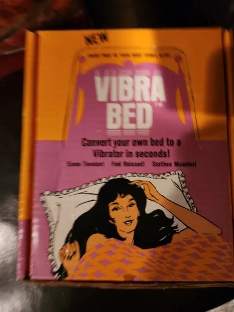 Vintage Vibra Bed Convert Your Bed Into A Vibrator Dead Stock 5999