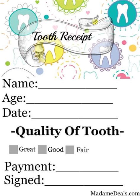 Free Printable Tooth Fairy Letters Real Advice Gal