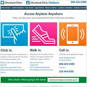 Cleveland Clinic Mychart Mailer Inset Image