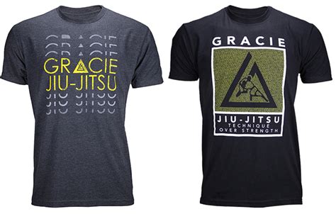 New Gracie Jiu Jitsu Shirts