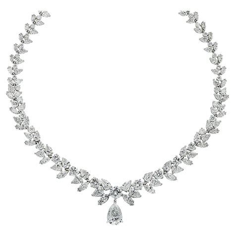 Vivid Diamonds 4010 Carat Diamond Necklace Diamond Jewelry Set Real