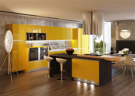 Las vistas y la pequeña zona de comedor. Kitchens with Contrast