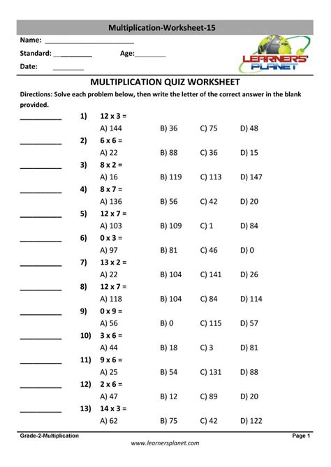 Multiplication Worksheets To Worksheets Maths Tahun In Pdf Hot Sex Picture