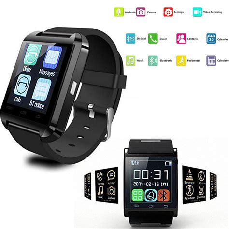 Bluetooth Bracelet Smart Wrist Watch Phone For Android