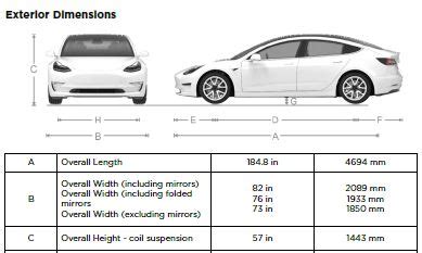 Tesla Model Y Length Width Height Weight Off Road Features Emerge My