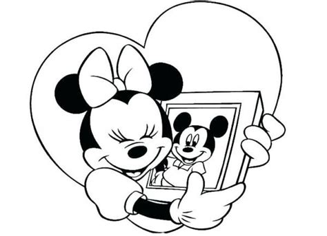 Mini Y Miki Para Colorear Imagenes Minnie Minnie Mickey