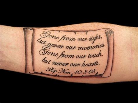 Instead of letting tattooed words just drift on your skin, without a frame, a scroll (which looks like a piece of rolled parchment) gives the tattooed text design a beautiful setting and base.it is just like having an unused piece of paper and writing what you wish. scroll - papyrus tattoo Designs desings & Ideas ~ Tattoo ...