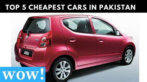 Top 5 Cheapest Cars In Pakistan Top 5 Affordable Cars In Pakistan