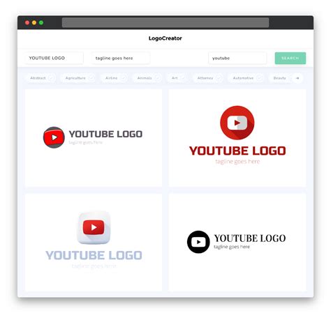 Youtube Logo Design Create Your Own Youtube Logos