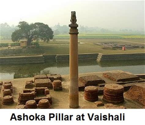 Dikenali sebagai pillars of ashoka di merata wilayah jajahan baginda. Mauryan Empire: Art and Architecture