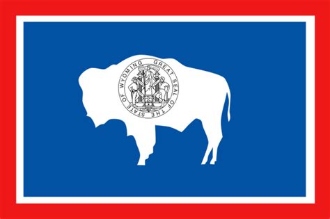 Darmowy Obraz Flaga Stanu Wyoming