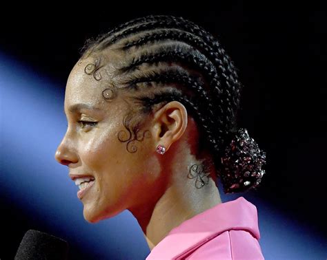 Alicia Keys Braids Hairstyle