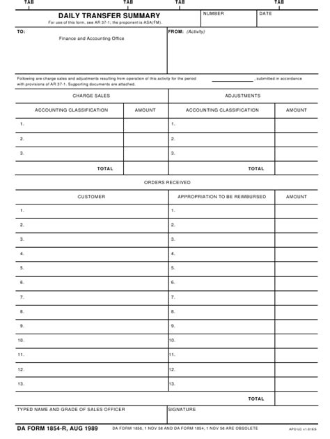 Da Form 3161 Fillable Excel 1040 Tax Form