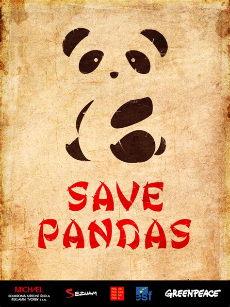 Save Pandas Poster By Gemicek On Deviantart Panda Art Panda Panda Love