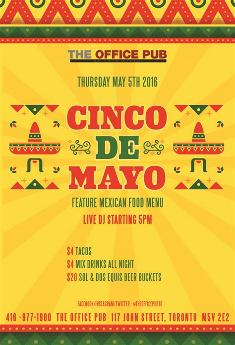 Cinco Da Mayo 2016 At The Office Pub