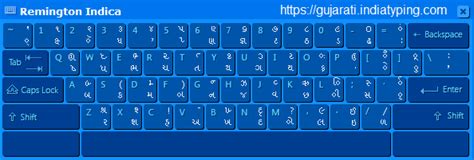 Kap Gujarati Font Keyboard Layout