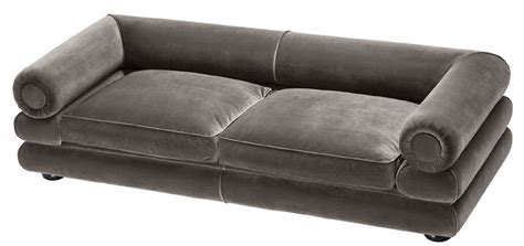 Hülsta sofa bietet langlebigkeit in qualität und design jetzt online shoppen auf cnouch.de. Casa Padrino Luxus Samt Sofa Grau / Schwarz 233 x 96 x H ...