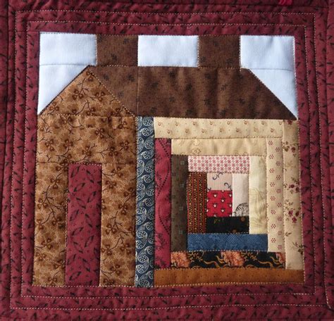 Or make it dramatic, using only black and white scraps, with a. COUNTRY LOG CABIN: KING SIZE QUILT, ETC.