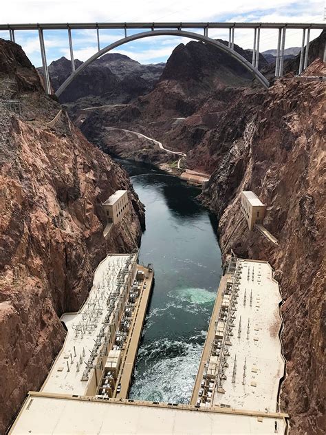 Hoover Dam In Black Canyon On The Colorado River