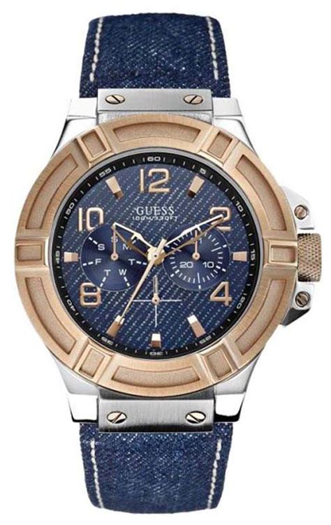 Buy Guess Blue Chronograph Watch W0040g6 W0040g6 Online At Low Prices In India