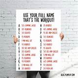 Workouts By Name Images