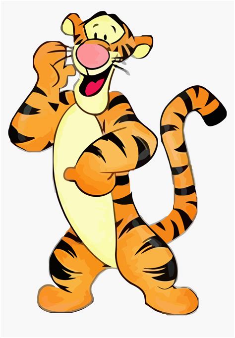 Cartoon Winnie The Pooh Tigger Hd Png Download In 2021 Tigger Funny