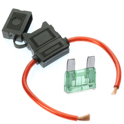 Buy 1 8 Gauge Maxi Inline Fuse Holder Fuseholder With Cover And 2ea