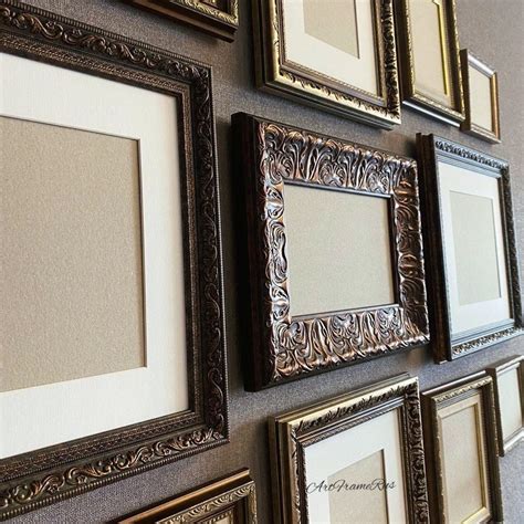 Gallery Wall Wall Art Decor Set Of 13 Frames Vintage Frames Etsy