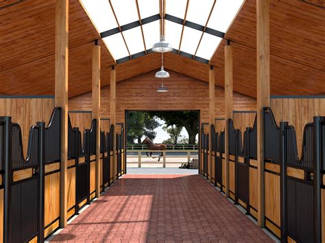 Equestrian Facility Design Saratoga Stalls
