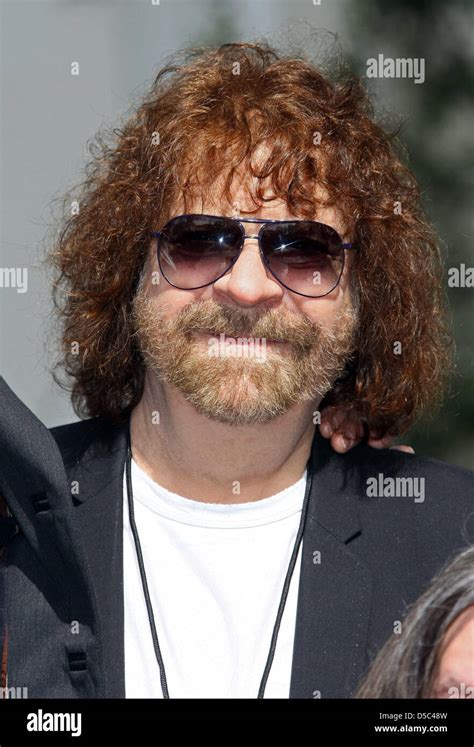 British Musician Jeff Lynne Of The Rock Bands Electric Light Stock