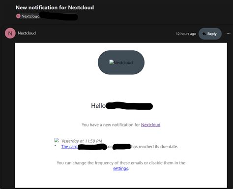Logo Not Showing In Nextcloud Notifications ️ Mail Client Integration
