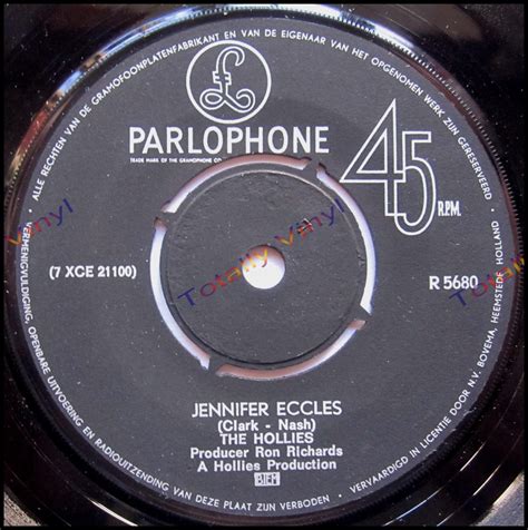 totally vinyl records hollies the jennifer eccles open up your eyes 7 inch picture cover