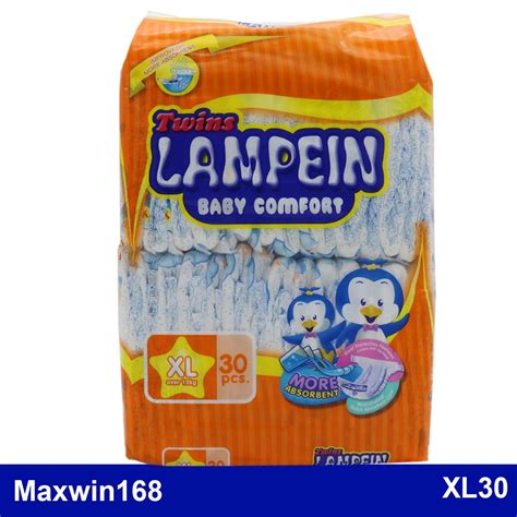 Twins Lampein Baby Comfort Disposable Diapers Extra Large 30s Shopee