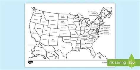 Free Printable United States Map For Kids Productive Pete 58 Off